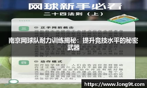 南京网球队耐力训练揭秘：提升竞技水平的秘密武器