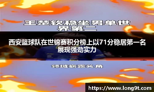 西安篮球队在世锦赛积分榜上以71分稳居第一名展现强劲实力